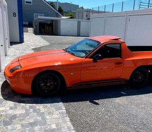 Empresa cria Porsche 944 picape com eixo trucado de quase R$ 1 milhão